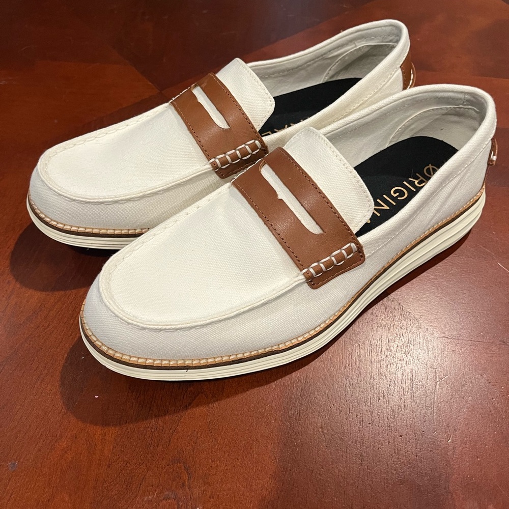 COPY - Cole Haan® Original Grand Canvas Penny. White